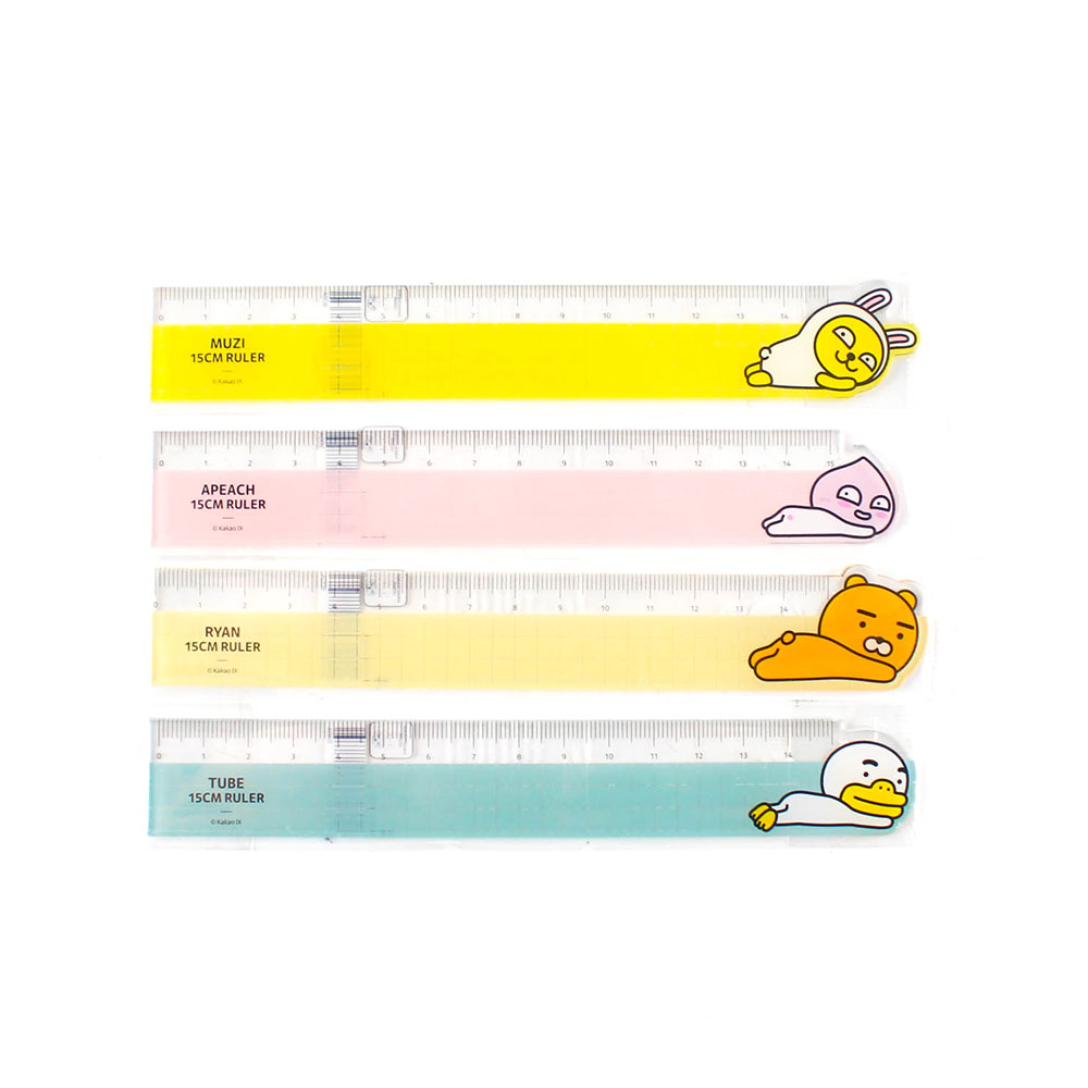 241C] 800 카카오프렌즈 눈금자 15cm 문구도매