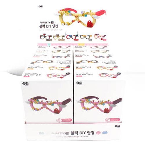541A] 4500 블록 DIY 안경 조립 (6 design)