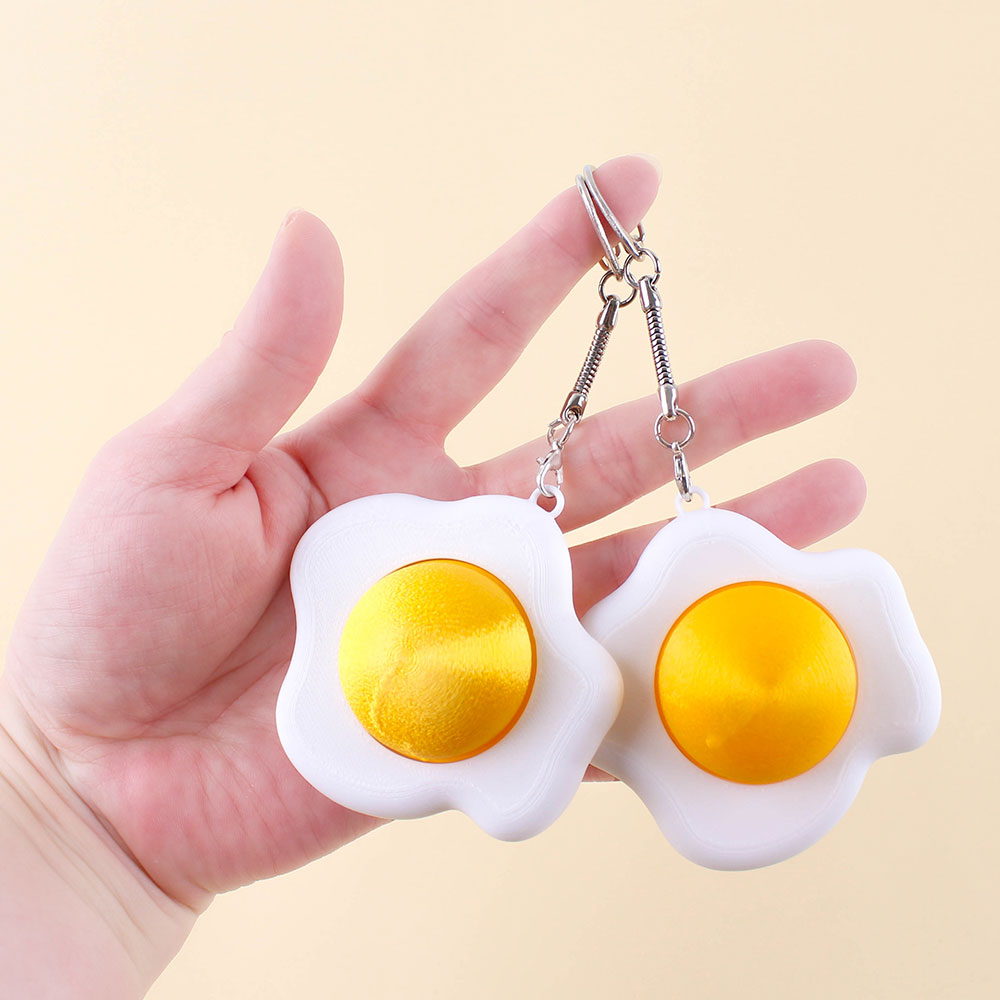 264C] 3500 계란 후라이 딸깍이 키링