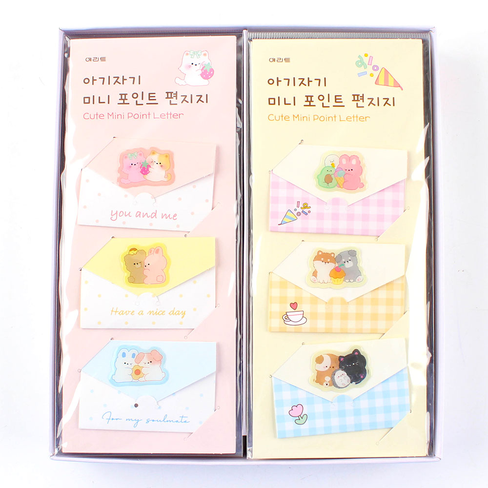 470C] 1000 아기자기 미니 포인트 편지지문구도매쇼핑몰 퍼줌